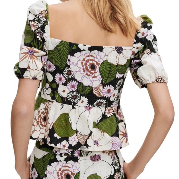 Maje floral top NWT - Picture 2 of 4